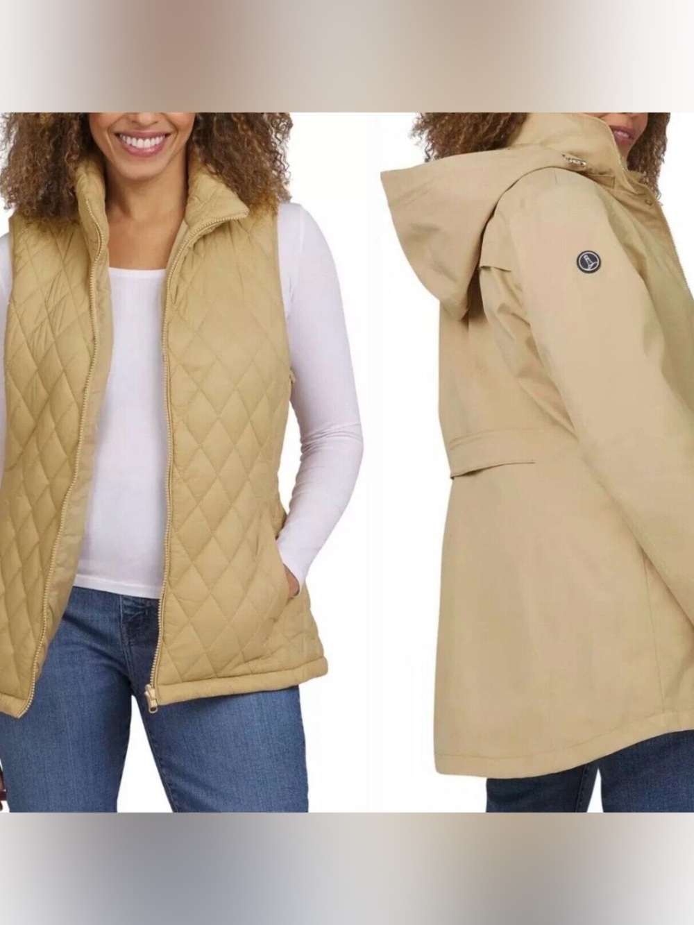 Lands End Women’s 3 in 1 Parka Jacket NWT